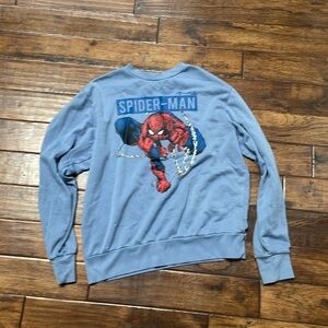 Men’s Spider-Man blue shirt